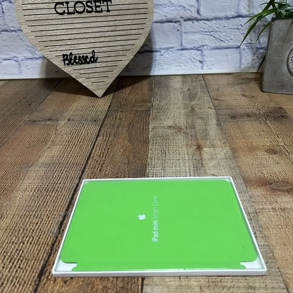Original Apple IPad Mini 1/2/3 Smart Cover Green Case Stand new